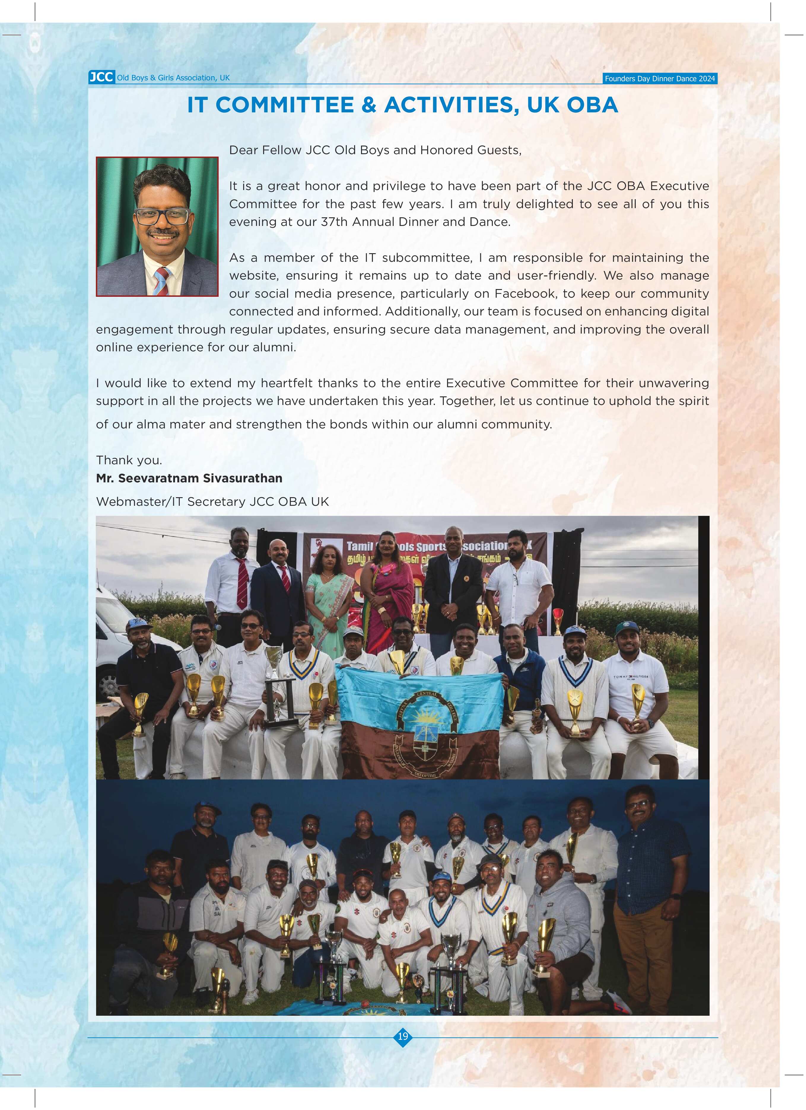 JCC OBA UK Newsletter - 2024 Page 13